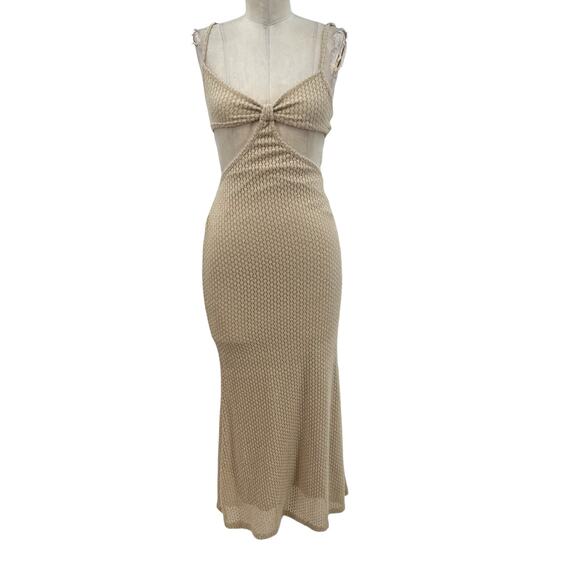 Princess Polly Beige Maxi Dress - Picture 2 of 13